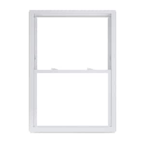 35.75 in. x 53.25 in. 50 Series Low-E Argon Glass Double Hung White Vinyl Replacement Window, Screen Incl