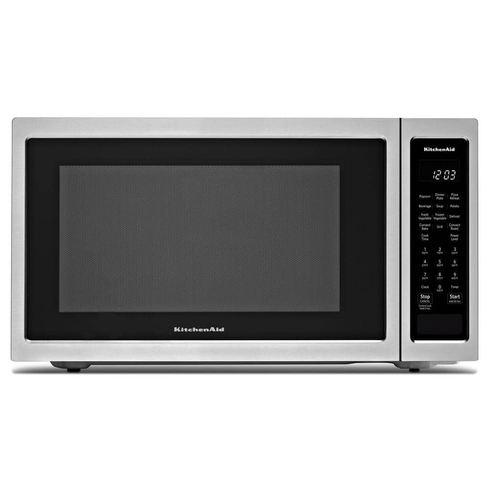 KitchenAid 1.5 cu. ft. Countertop Microwave in Stainless Steel, Silver