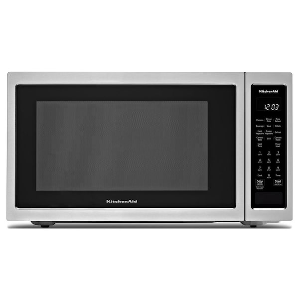 KitchenAid 1.5 cu. ft. Countertop Microwave in Stainless Steel