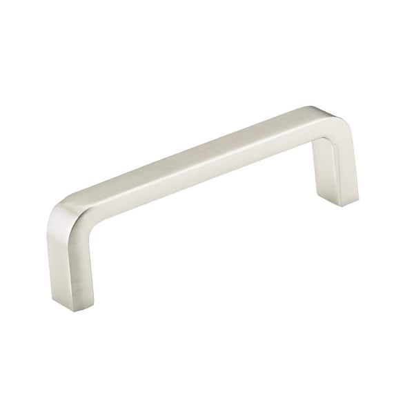 Richelieu Hardware Arlington Collection 3 1/2 in. (89 mm) Brushed Nickel Modern Cabinet Bar Pull