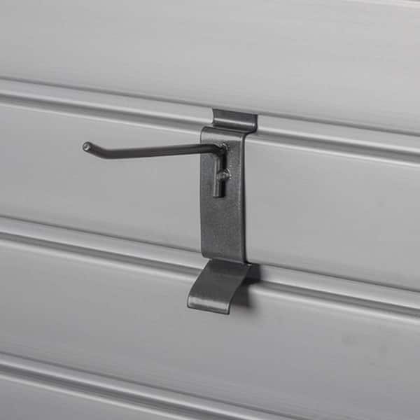 HANDISOLUTIONS 4 in. Black Slatwall Snap Hook