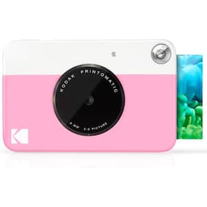 Printomatic Instant Print Camera - Prints on 2 in. x 3 in. Zink Photo Paper - Pink