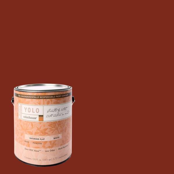 YOLO Colorhouse 1-gal. Wood .03 Flat Interior Paint-DISCONTINUED