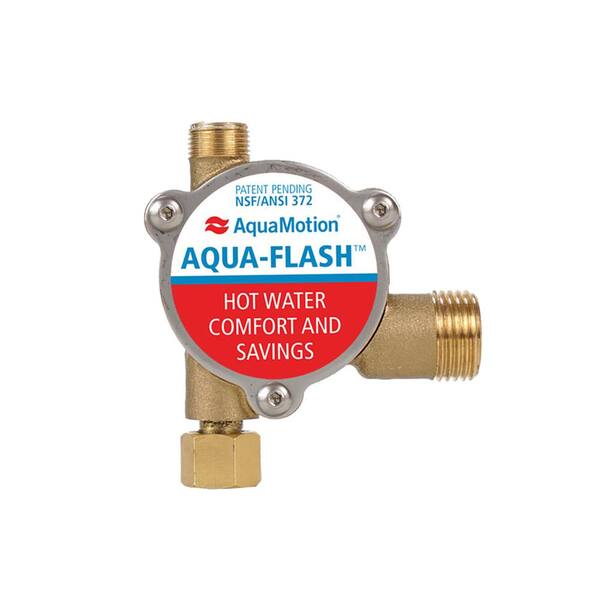 AquaMotion Aqua-Flash Add-On Hot Water Recirculating Valve