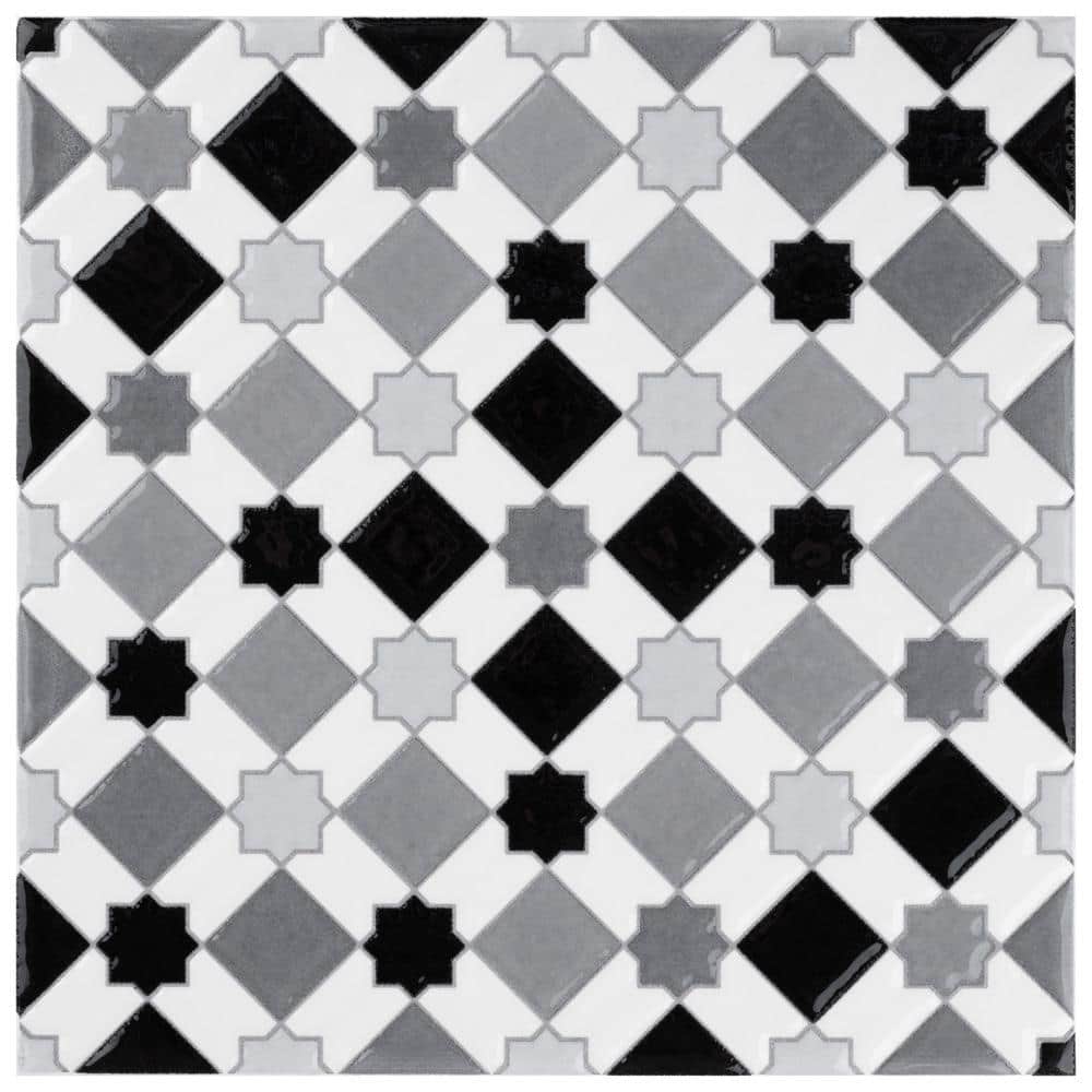 Sevillano Giralda Light Grey 7-7/8 in. x 7-7/8 in. Ceramic Wall Tile (11.0 sq. ft./Case) price history on PriceWatchPro