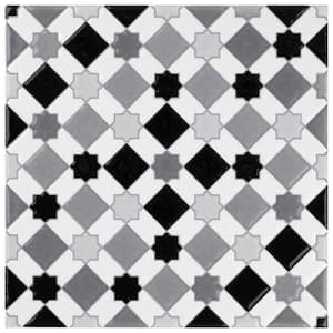 Sevillano Giralda Light Grey 8 in. x 8 in. Ceramic Wall Tile (11.3 sq. ft. / Case)
