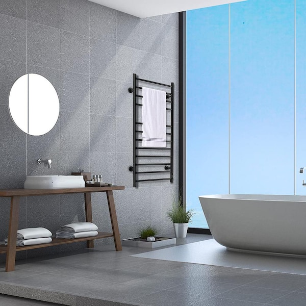 UKISHIRO Towel Warmers for Bathroom Bucket,Luxury Large Spa Towel Hot Warmer Bucket Style-Hot Towels in 10 Minutes-Gray
