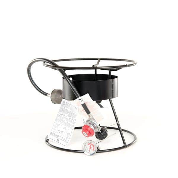 King Kooker 54,000 BTU Bolt Together Portable Propane Gas Outdoor Cooker  with Special Recessed Wok Ring and 18 in. Steel Wok 24 WC - The Home Depot