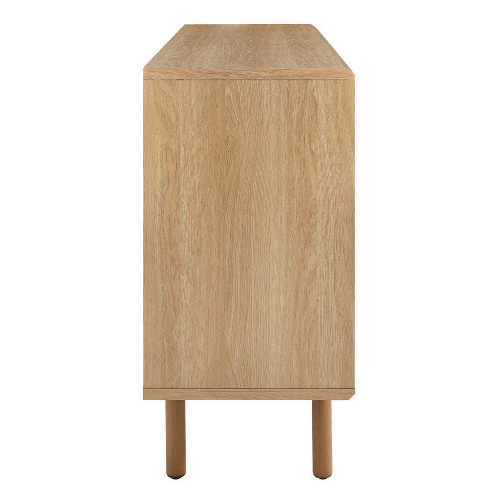 Kurtis Oak 59" Sideboard with Metal Mesh Doors