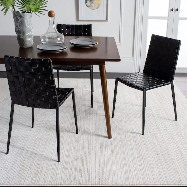 Vision 9 ft. x 12 ft. Ivory Solid Color Area Rug