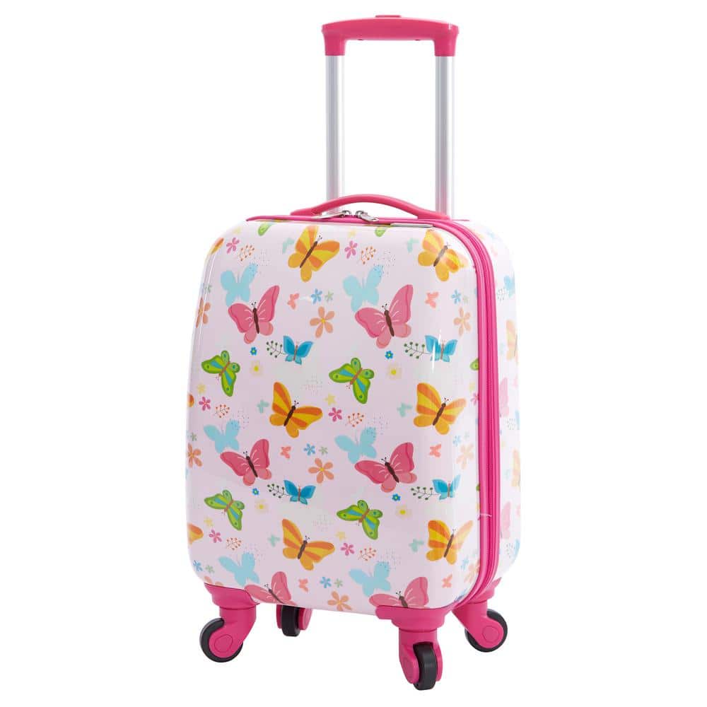Kids' Ice Cream Print 5-Piece Hard Shell Spinner Luggage Set