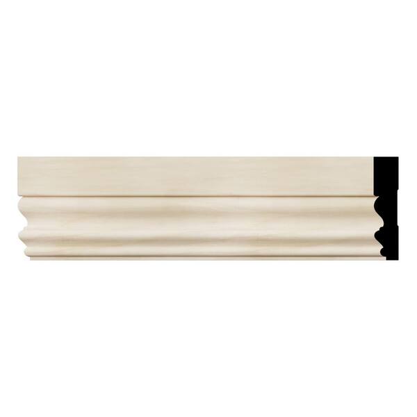 Ekena Millwork VICC 0.69 in. D x 3.5 in. W x 96 in. L Wood (Poplar ...