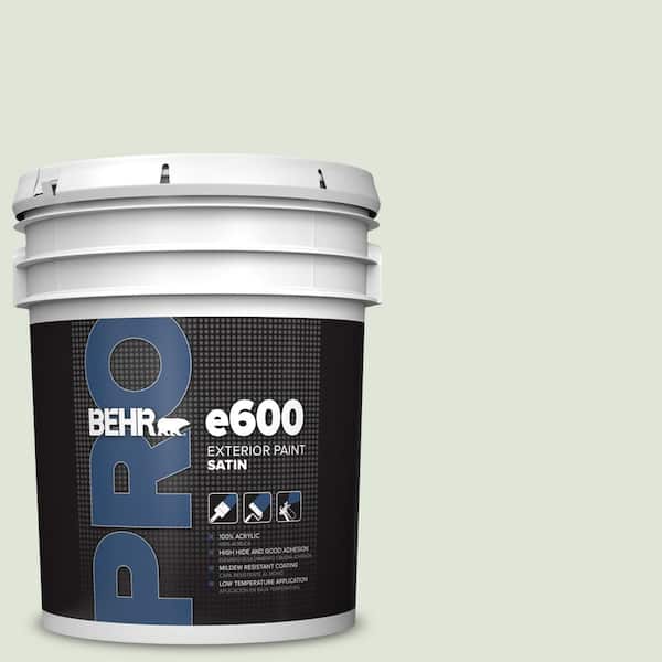BEHR PRO 5 gal. #S390-1 Sounds of Nature Satin Exterior Paint