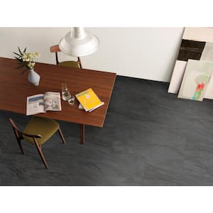 Durban Anthracite 24 In. X 48 In. Matte Porcelain Floor And Wall Tile (16 sq. ft./Case)