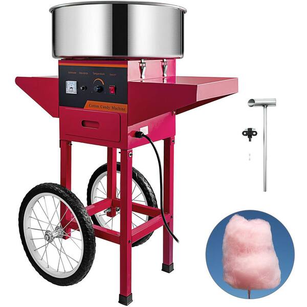 Clevr Compact Commercial Cotton Candy Machine Party Candy Floss Maker Blue 