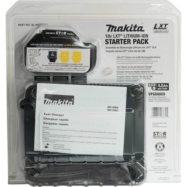 Makita Powerpack Laddpaket 40V (2x4,0Ah + laddare)