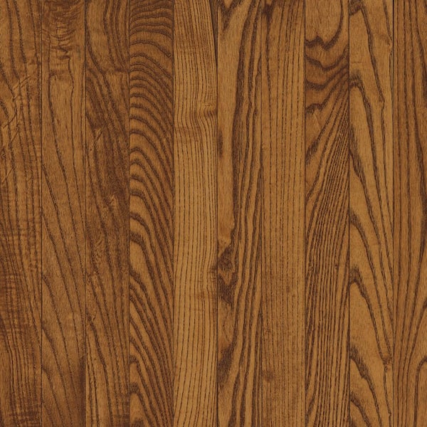 Bruce Bayport Oak Low Gloss Fawn 3/4 in. Thick x 2-1/4 in. Wide x Varying Length Solid Hardwood Flooring (20 sq. ft. / case)