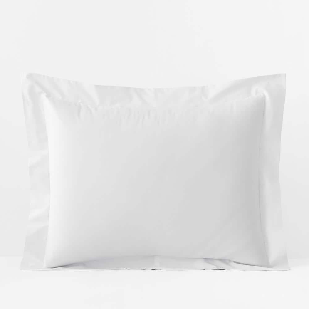 Company Essentials White Organic Cotton Percale Standard Sham price history on PriceWatchPro