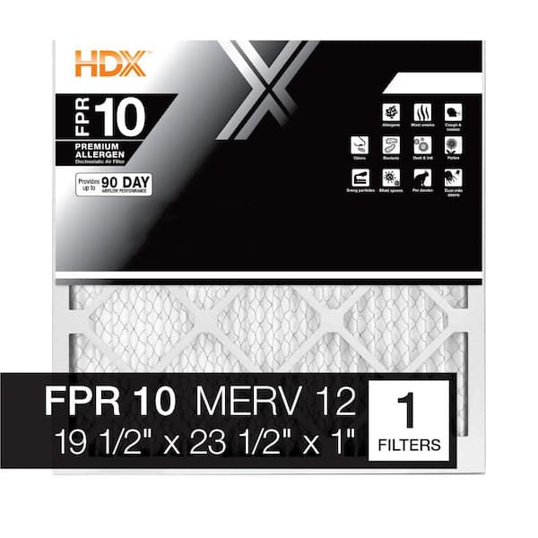 19.5 in. x 23.5 in. x 1 in. Premium Pleated Air Filter FPR 10, MERV 12