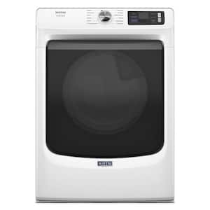 7.4 cu. ft. vented Front Load Electric Dryer in White with Pet Pro Option