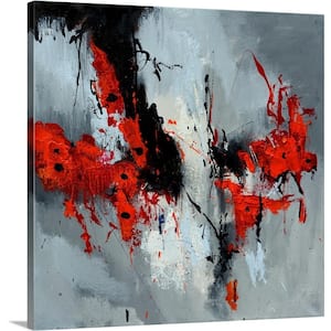 Swirling Beauty II - Abstract Painting | Large Metal Wall Art Print | Great Big Canvas