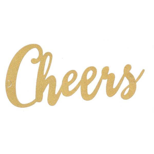 Amscan New Year's 4.75 in. Cheers Glitter Headband (4-Pack)