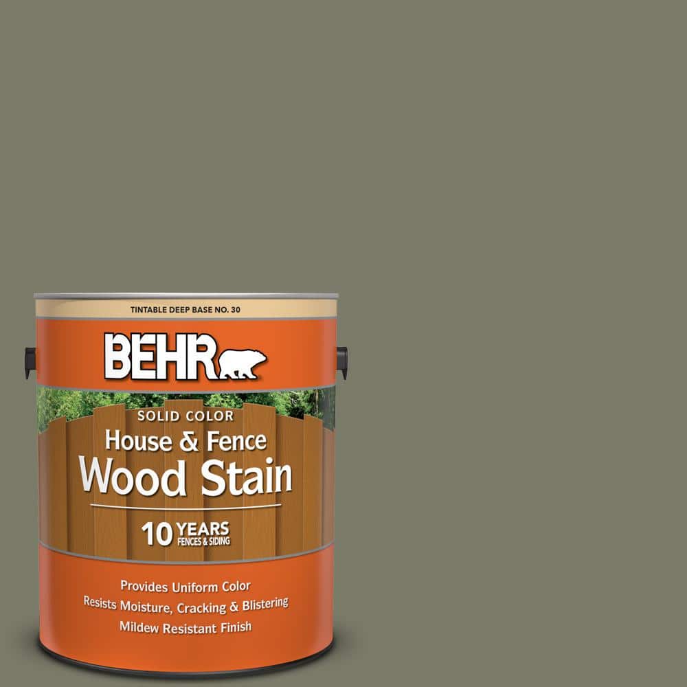 1 gal. #SC-138 Sagebrush Green Solid Color House and Fence Exterior Wood St