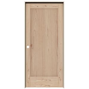 Builders Choice 60 in. x 80 in. 15-Lite Clear Wood Pine Prehung