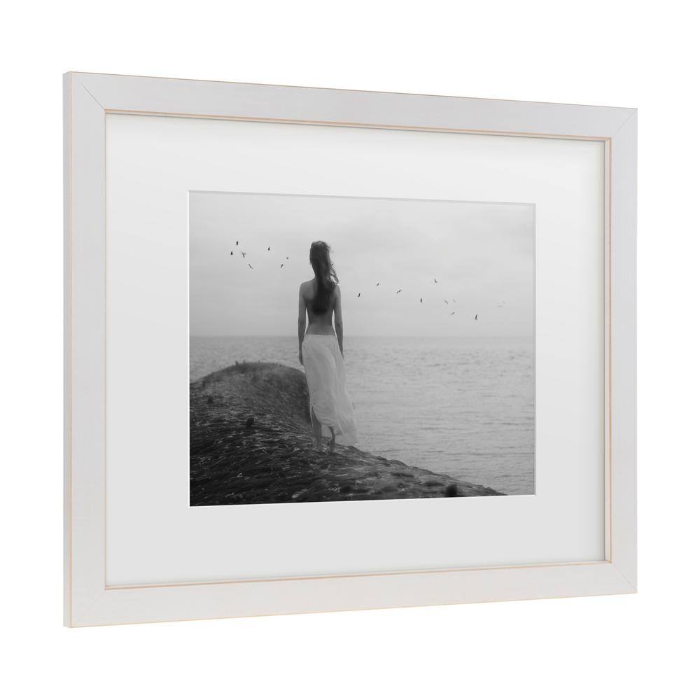 Jacob Tuinenga Eggshell White Framed Canvas Art Print
