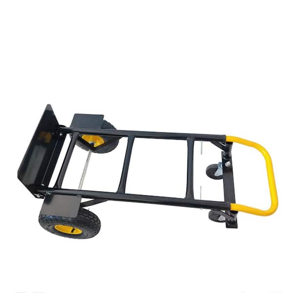 Folding Hand Truck Dolly Cart with Wheels Luggage Cart Trolley for Moving  330 lbs