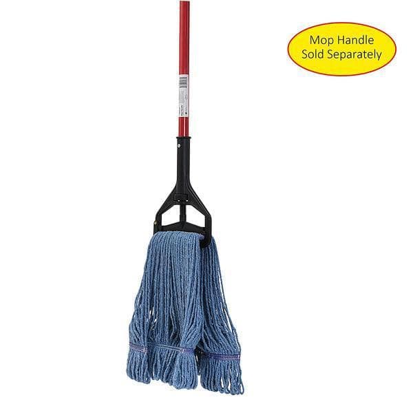 Blue Cotton Heavy Duty Flat Mop Head Replacement Pack