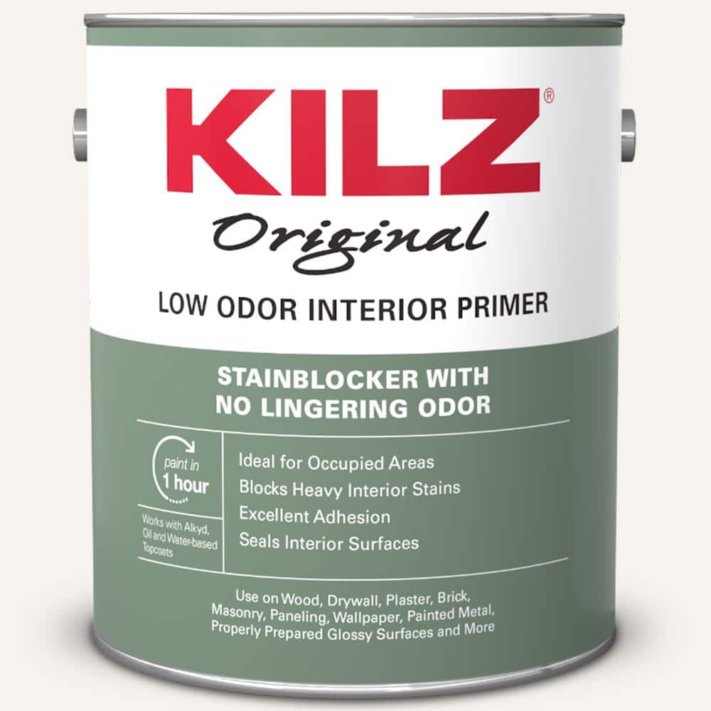 KILZ, 1 galón Pintura de recubrimiento exterior para establo y valla, color  blanco, 10111 : Herramientas y Mejoras del Hogar 