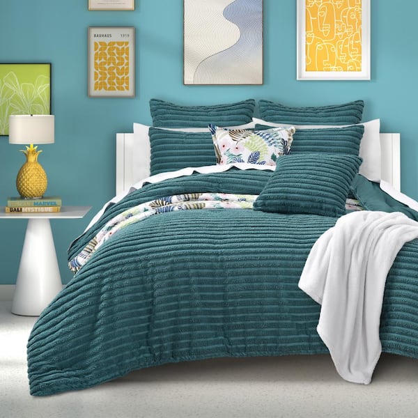 Unbranded Darcy Polyester Full/Queen 3-Pieces Comforter Set