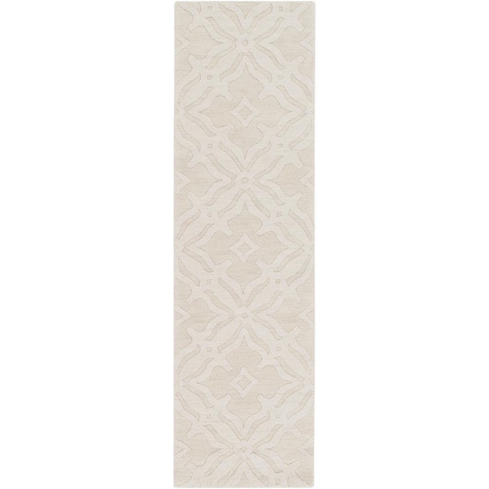 Livabliss Metro Ramona Ivory 2 ft. x 8 ft. Indoor Runner Rug AWMP4017 ...