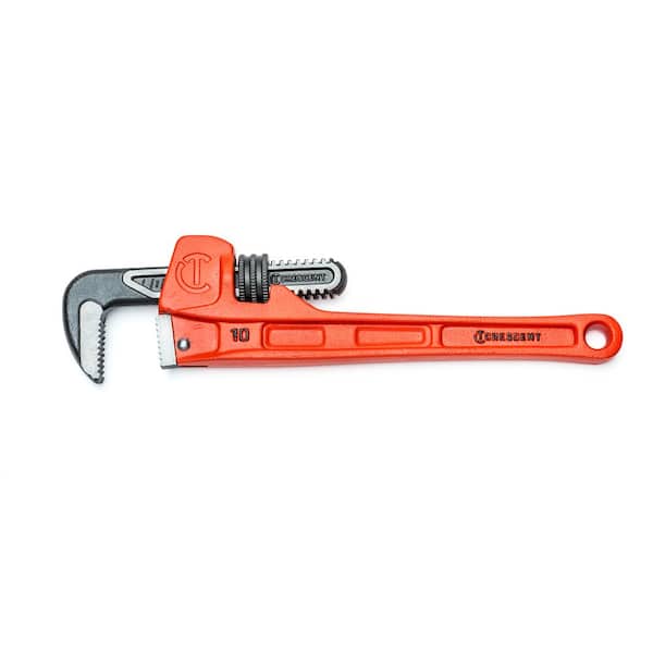 Crescent 10 in. Cast Iron Slim Jaw Pipe Wrench
