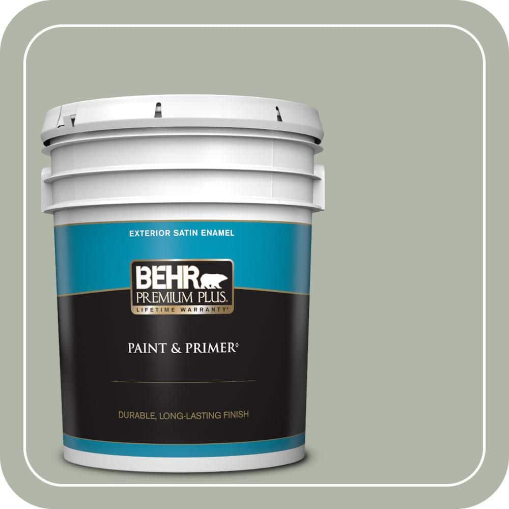 5 gal. #ICC-56 Green Tea Satin Enamel Exterior Paint & Primer price history on PriceWatchPro