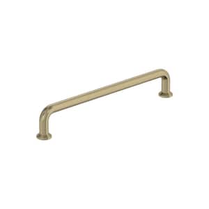 Factor 6-5/16 in. (160 mm) Center-to-Center Golden Champagne Cabinet Bar Pull (1-Pack )