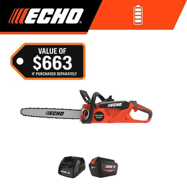 ECHO 56V 18 in. Cordless Electric Battery Brushless Rear Handle