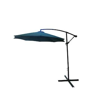 10ft offset umbrella in Dark green