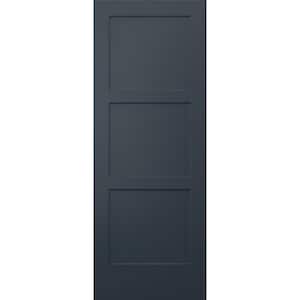 36 in. x 96 in. Birkdale Denim Stain Smooth Solid Core Molded Composite Interior Door Slab