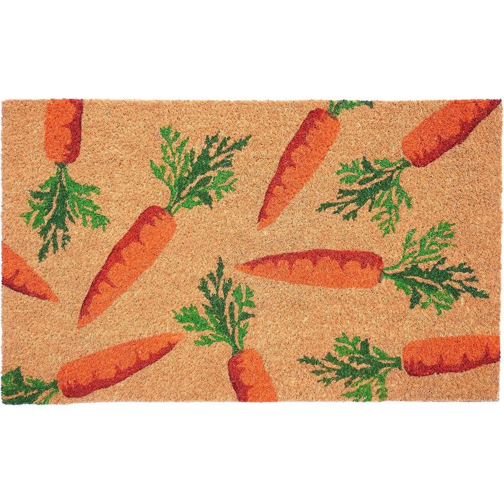 Multi-Colored 29 in. x 17 in. Coir Outdoor Door Mat price history on PriceWatchPro