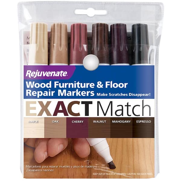 Rejuvenate Wood Furniture and Floor Repair Markers