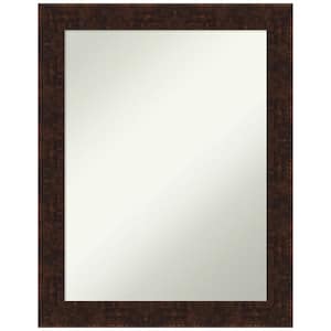 William Mottled Bronze 22 in. H x 28 in. W Framed Non-Beveled Wall Mirror in Bronze