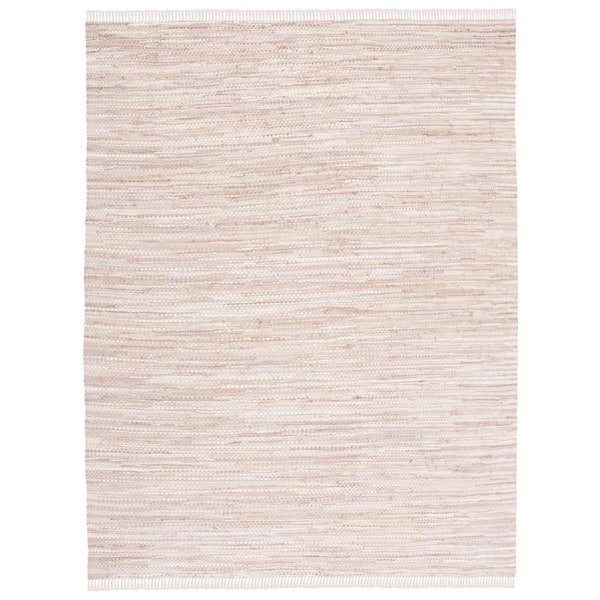 SAFAVIEH Montauk Beige 9 ft. x 12 ft. Interlaced Area Rug