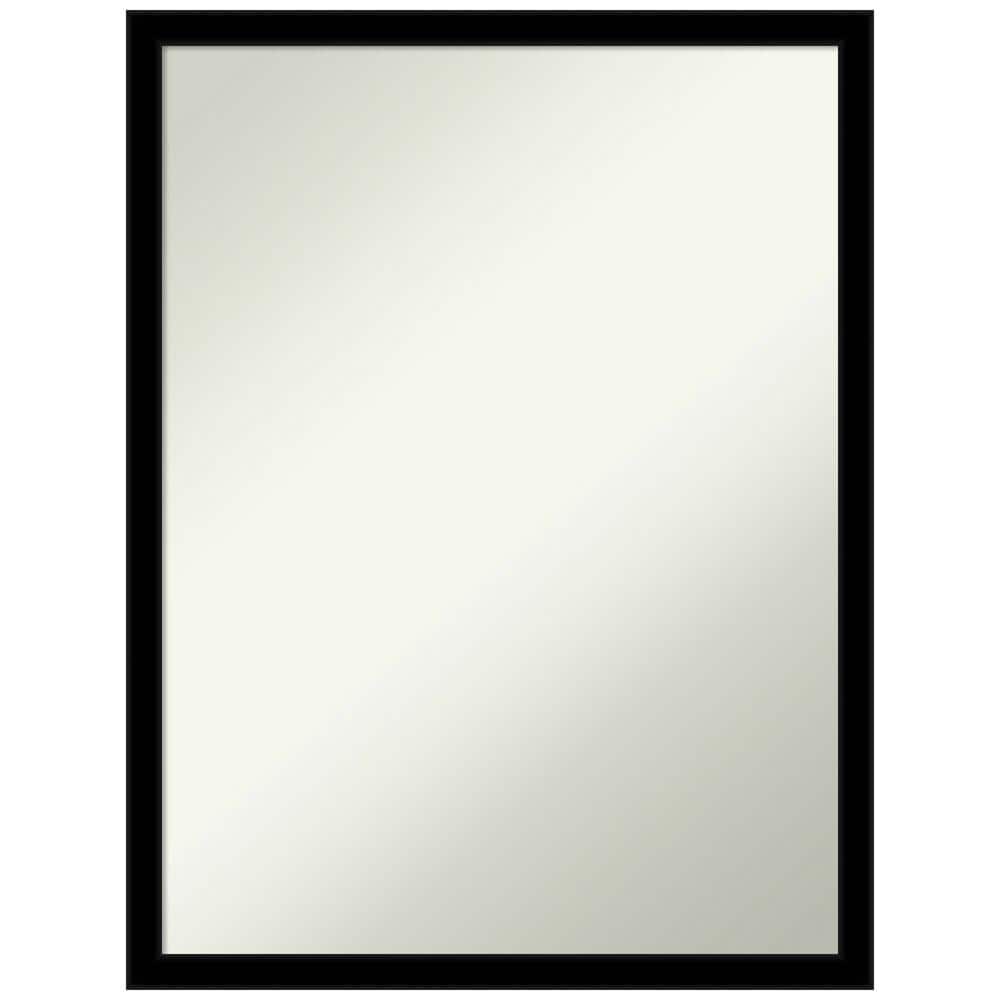 Amanti Art Jet Black 19.5 in. H x 25.5 in. W Framed Non-Beveled 