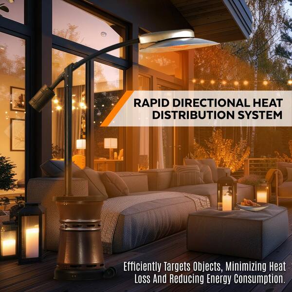 Paragon Outdoor ARC 32,000-BTU Cantilever Designed Portable