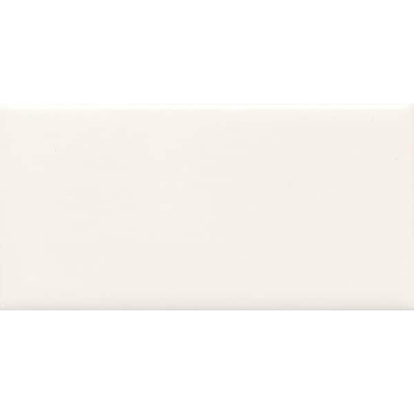 Rittenhouse Square White 3 in. x 6 in. Ceramic Wall Tile (12.50 sq. ft / case)