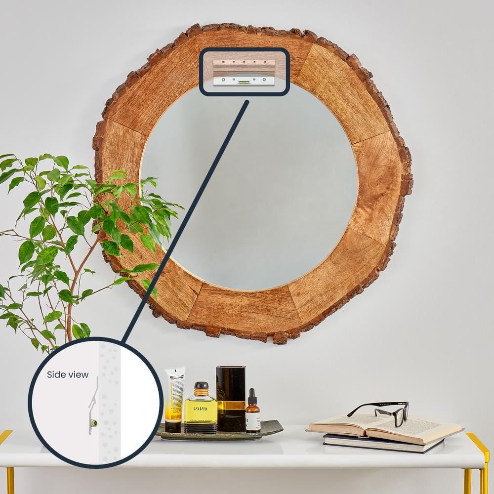 Buy 75 lbs. French Cleat Picture Hanger with Wall Dog Mounting Screws