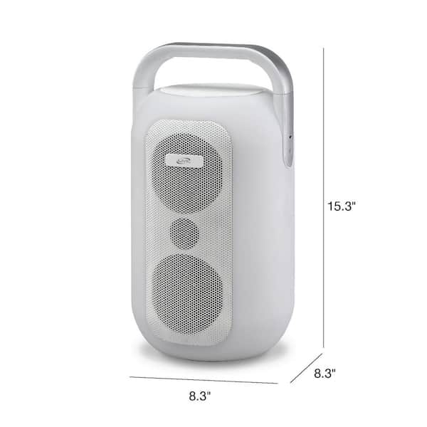 iLive IPX4 Chroma Wireless Water Resistant Speaker with LED Lights