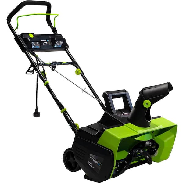 Photo 1 of 15-Amp 22 in. Electric Corded Walk Behind Snow Thrower with LED Lights